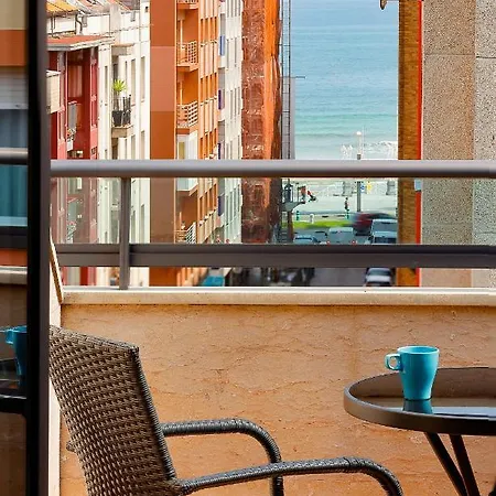 Appartement Atico Con Terraza, Vistas Al Mar Y Parking En Playa De S Lorenzo Gijón