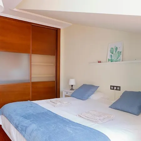 ático Con Terraza, Vistas Al Mar Y Parking En Playa De S Lorenzo Apartamento *