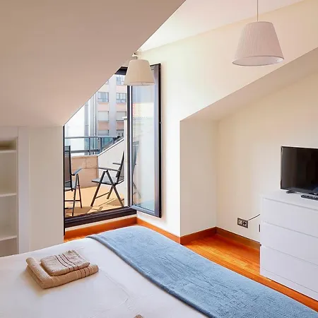 ático Con Terraza, Vistas Al Mar Y Parking En Playa De S Lorenzo Apartamento *
